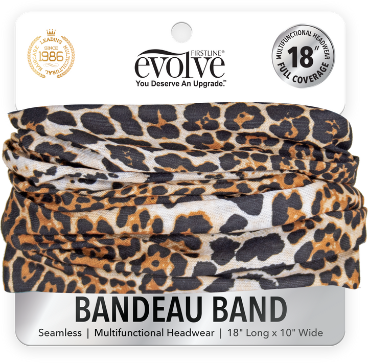 Evolve Bandeau Band / 18in. Full Coverage - Leopard