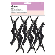 D83C Gator Clips 41⁄2" 6-pack Black