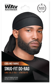WavEnforcer Snug Fit Durag - Black