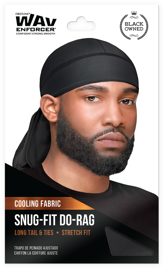 WavEnforcer Snug Fit Durag - Black