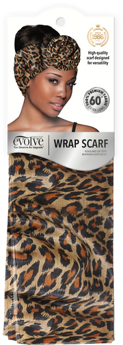 Evolve Wrap Scarf - Animal Print