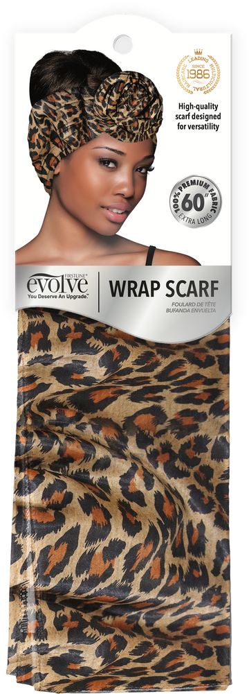 Evolve Wrap Scarf - Animal Print