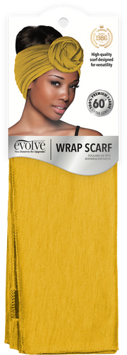 Evolve Wrap Scarf - Red