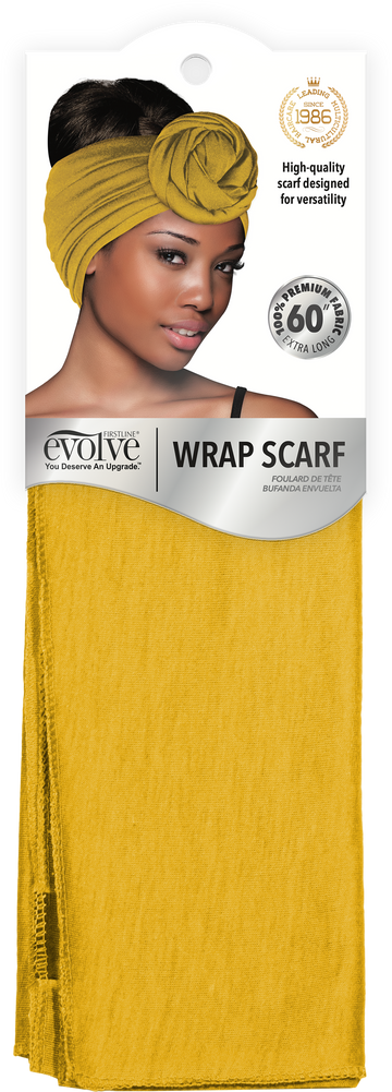 Evolve Wrap Scarf - Red