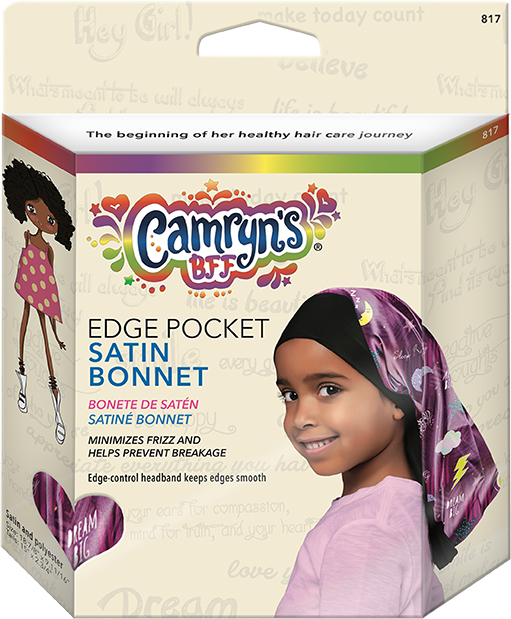 Camrynâ€™s BFF Satin Edge Pocket Bonnet - Assorted Prints