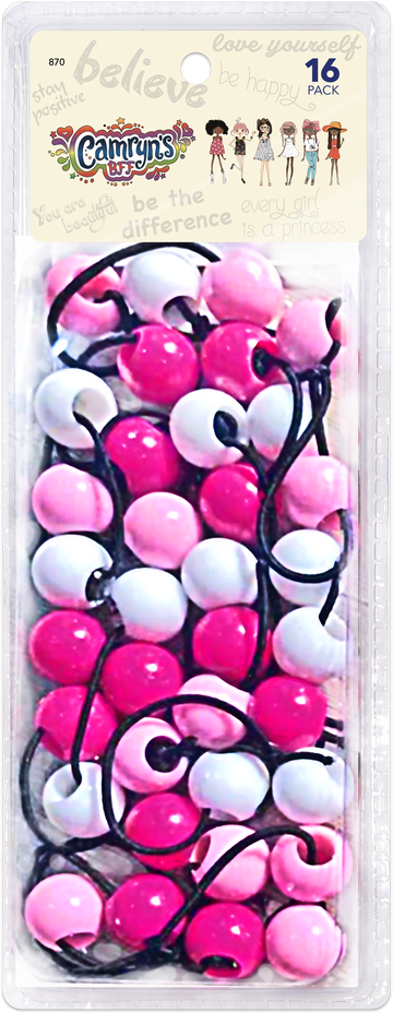 Camrynâ€™s BFF Ponytail Holders / 16-Pack - Assorted