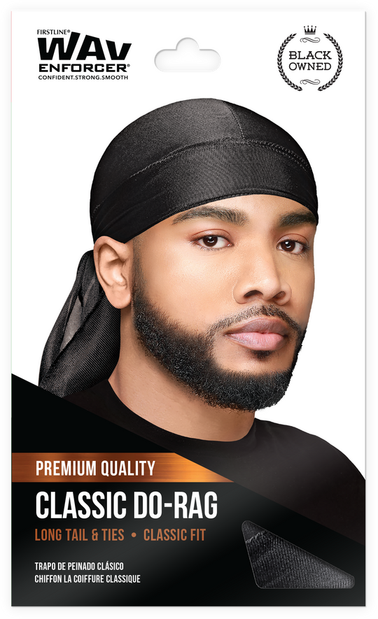 WavEnforcer Classic Do-Rag - Black
