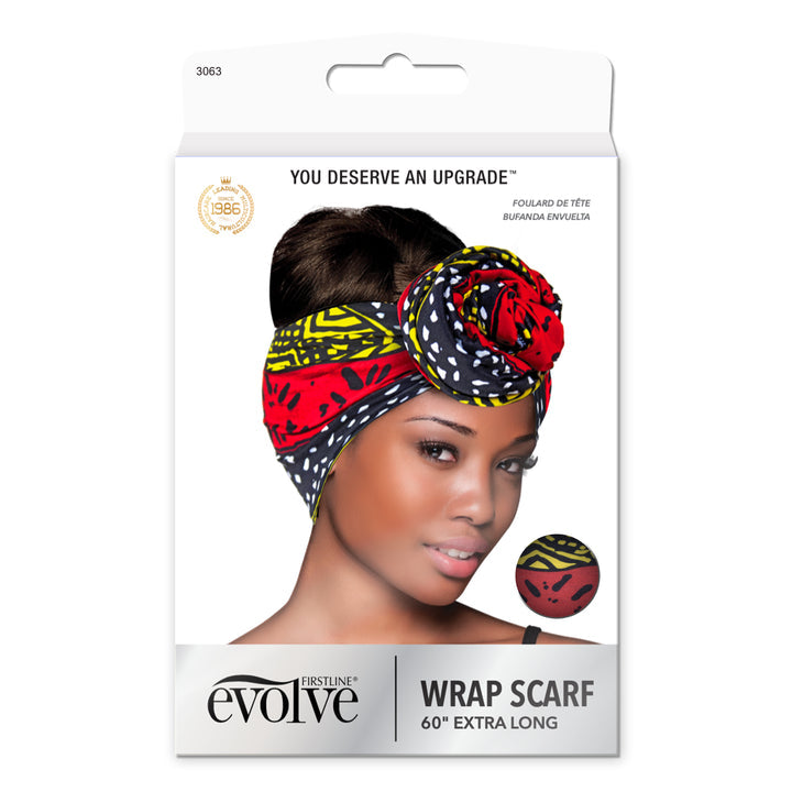 Evolve Wrap Scarf - Yellow