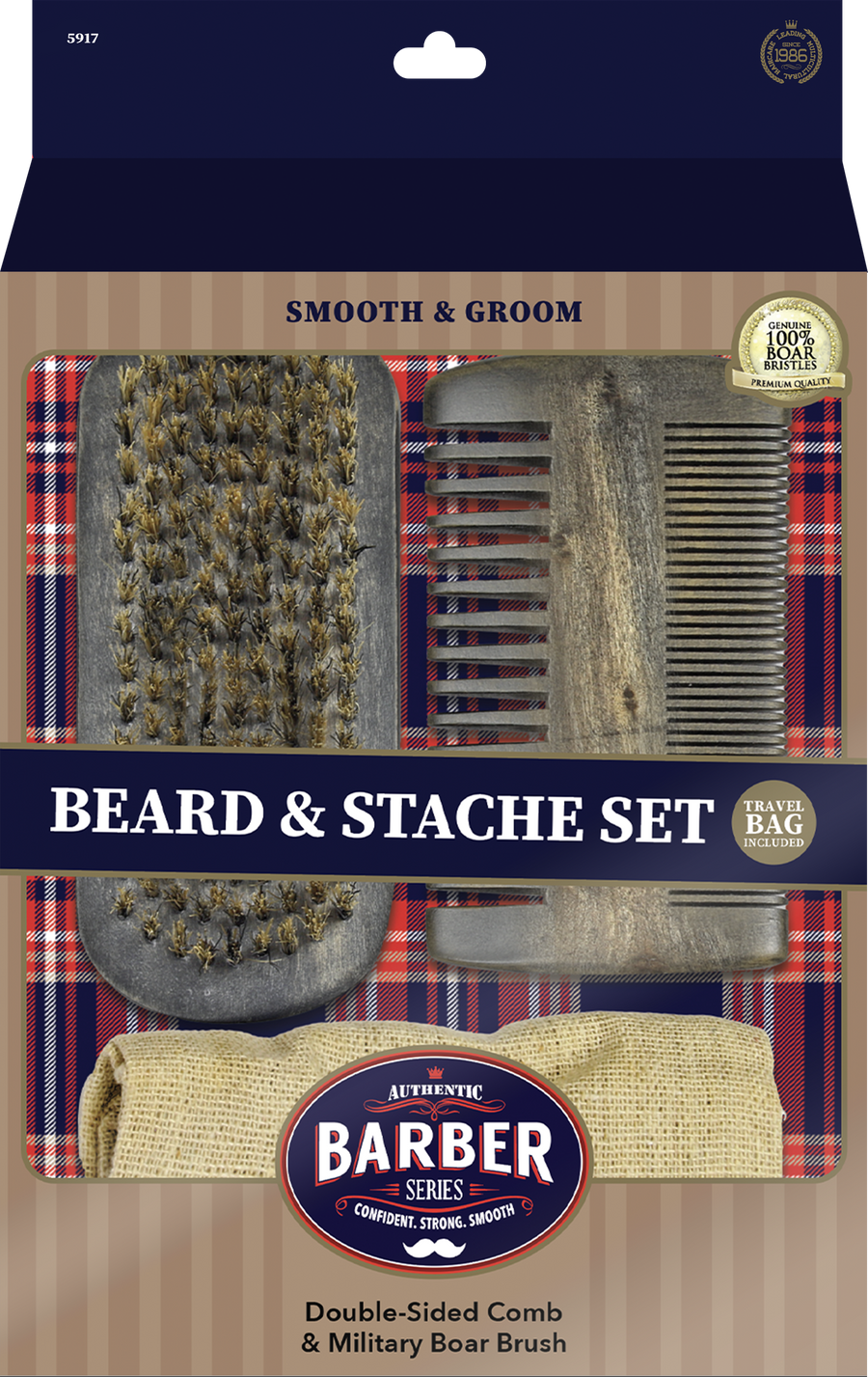 WavEnforcer Barber Series Set / Beard & Stache Set