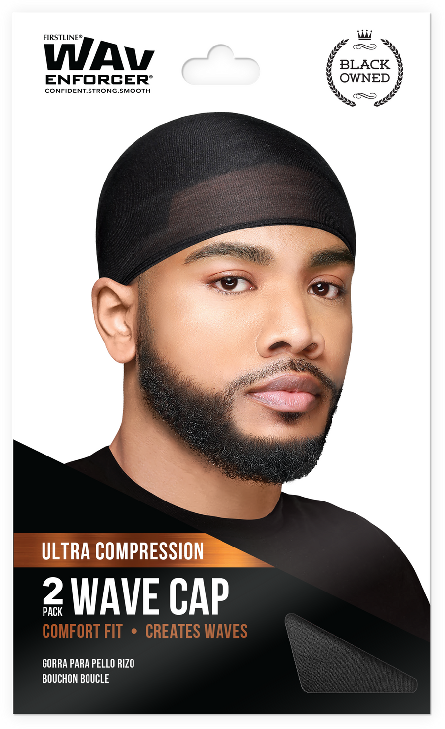 WavEnforcer Wave Cap / 2-Pack - Black