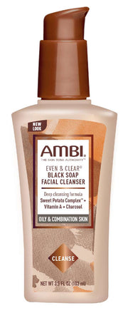 AMBI Black Soap Facial Cleanser