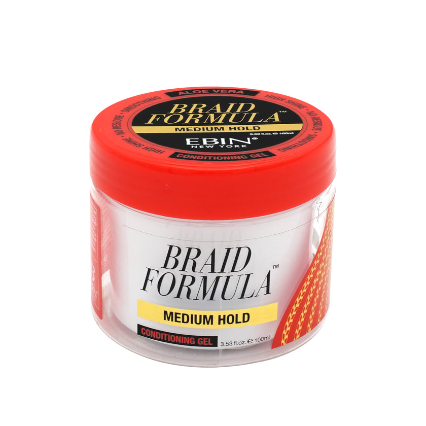 Ebin New York Braid Formula - Medium Hold 3.53oz / 100ml (BFMH100)
