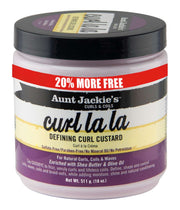 Aunt Jackie’s Curl La La Defining Curl Custard 18oz