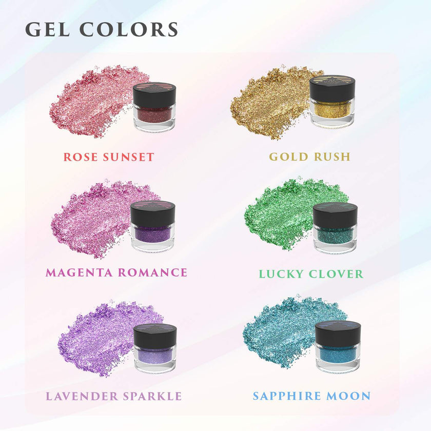 Glitter Gel - Lavender Sparkle