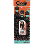 CORE Bobbi Boss Miss Origin  3PCS Synthetic Weaving Hair DEEP WAVE 20"/22"/24"