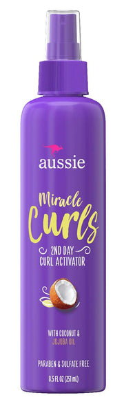 Aussie Miracle Curls 2nd Day Curl Activator Spray