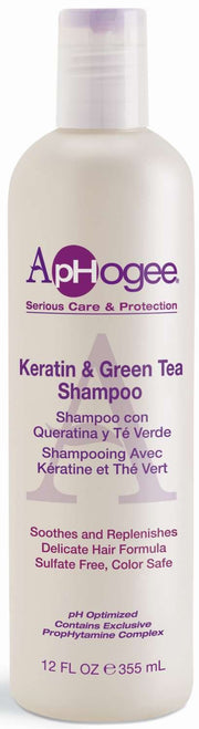 Aphogee- Keratin & Green Tea Shampoo