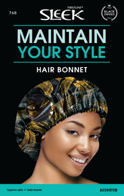Sleek Satin Bonnet