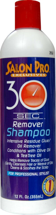 Salon Pro 30 Sec Glue Residue Remover Shampoo