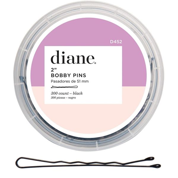 D452 2" Bobby Pins 300-pack Black