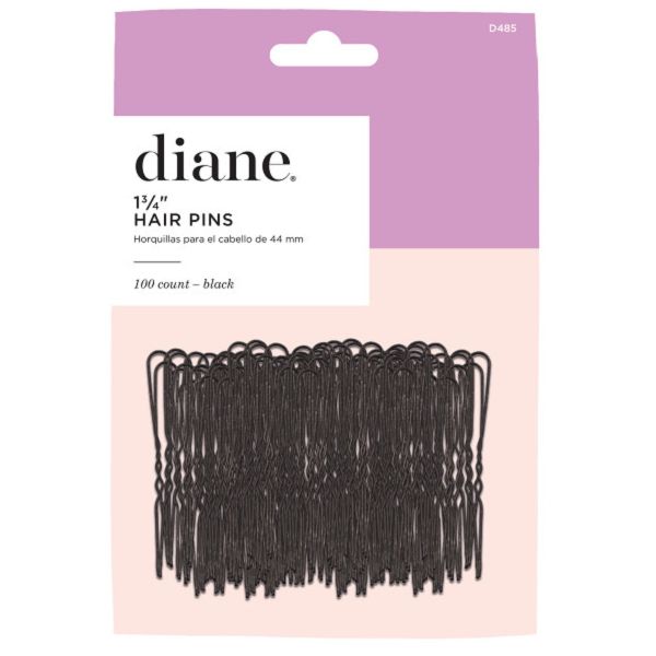 D485 13⁄4" Hair Pins 100-pack Black