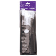 D7901 Assorted Comb Set 10-pack Black