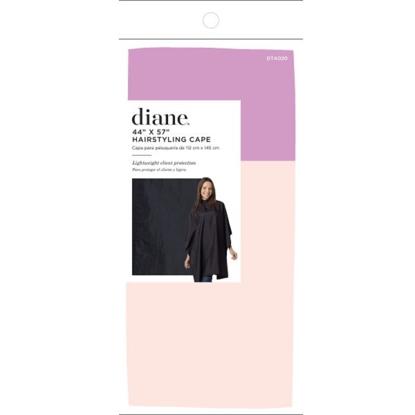 DTA020 Hairstyling Cape Black