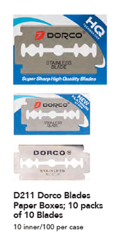 Dorco Razor Blades (100-Pack)