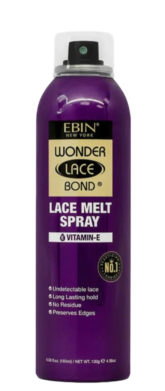 Ebin New York Wonder Lace Bond Lace Melt Aerosol Spray - Vitamin E + Biotin